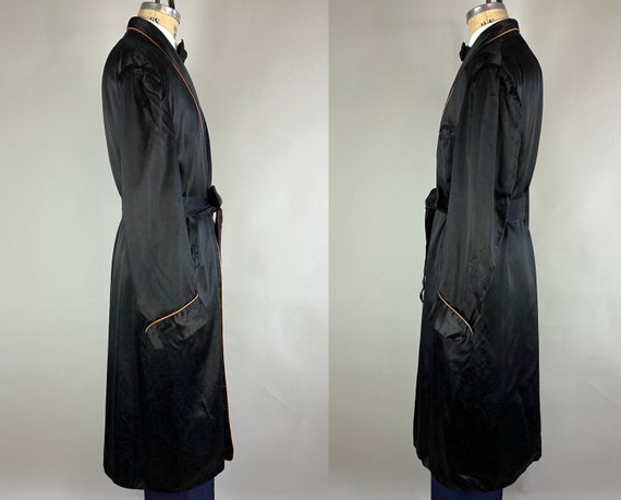 1940s Lounging Lewis Dressing Robe | Vintage 40s … - image 5