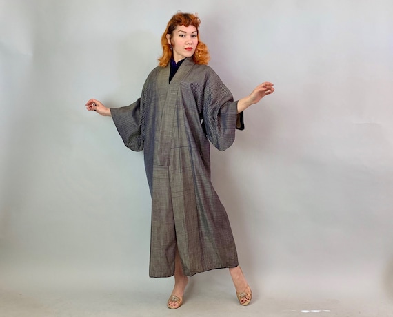 1950s Madame Butterfly Kimono | Vintage 50s Mid C… - image 2