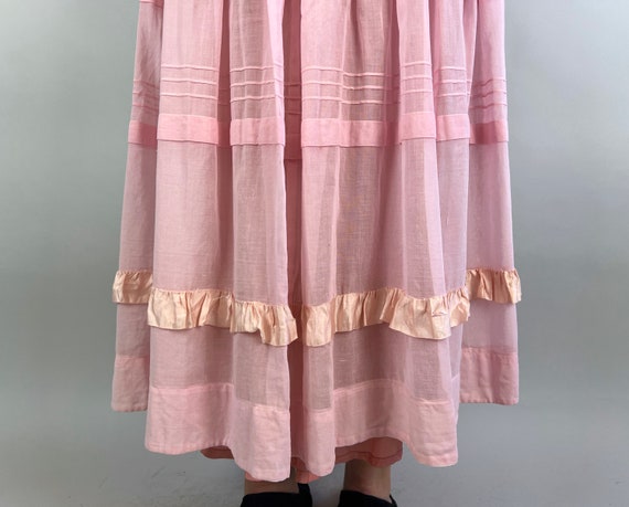 1800s Pretty in Pink Dress Ensemble | Antique Vic… - image 3