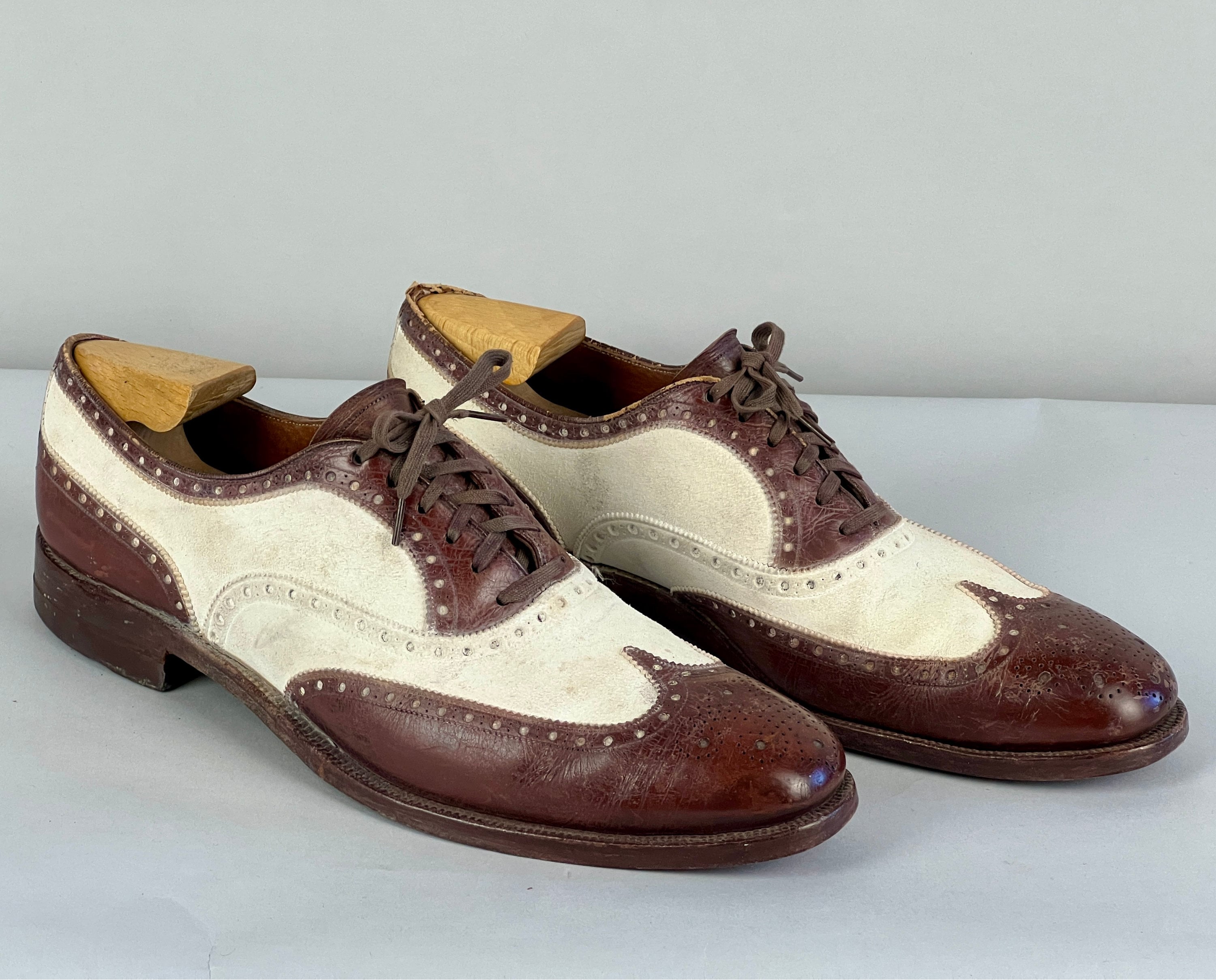 Spectator Shoes: Men's Vintage Antique thru Modern Styles