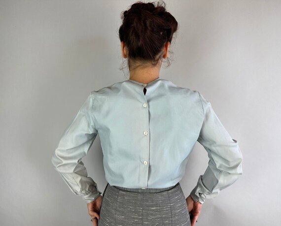 1950s Prim Proper and Practical Blouse | Vintage … - image 8