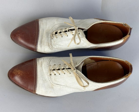 1930s Spectacular Spectator Shoes | Vintage 30s T… - image 7