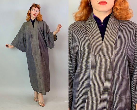 1950s Madame Butterfly Kimono | Vintage 50s Mid C… - image 1