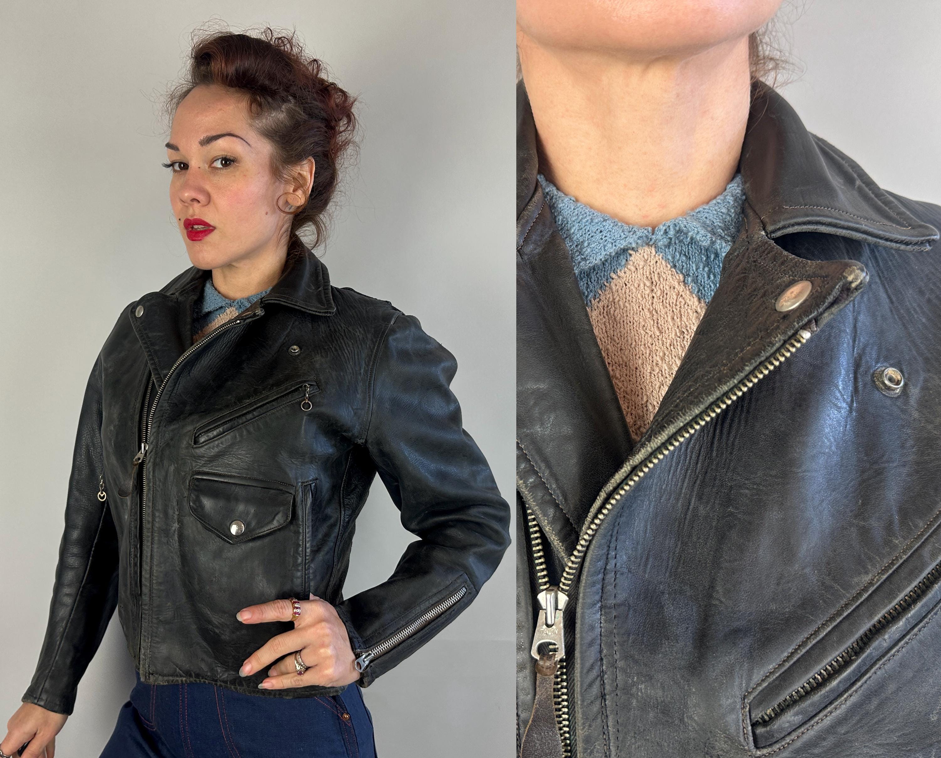 1950's Harley Jacket - Etsy 1950's Harley Jacket - Etsy