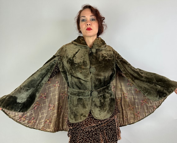 1920s faux on sale fur shawl