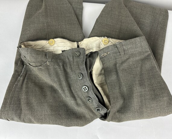 30s vintage 3Peace suit スーツ Ciglet Mens 3 Piece Light Grey Black Check Suit Tailored Fit Retro