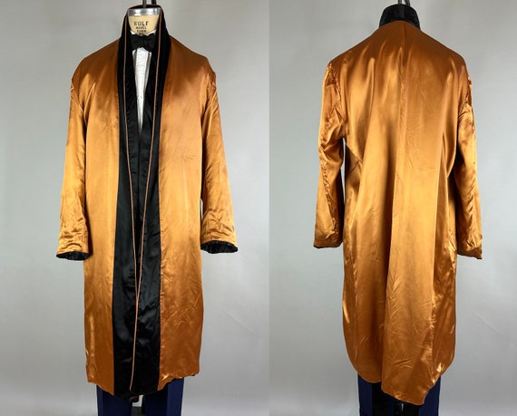 1940s Lounging Lewis Dressing Robe | Vintage 40s … - image 9