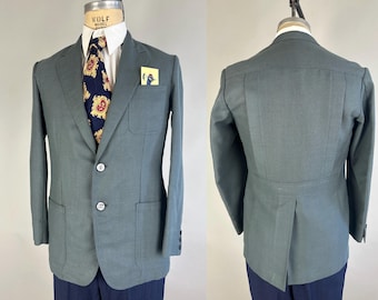1930s Belted Back Suit | Vintage 30s NRA Label Pleated and Bi
