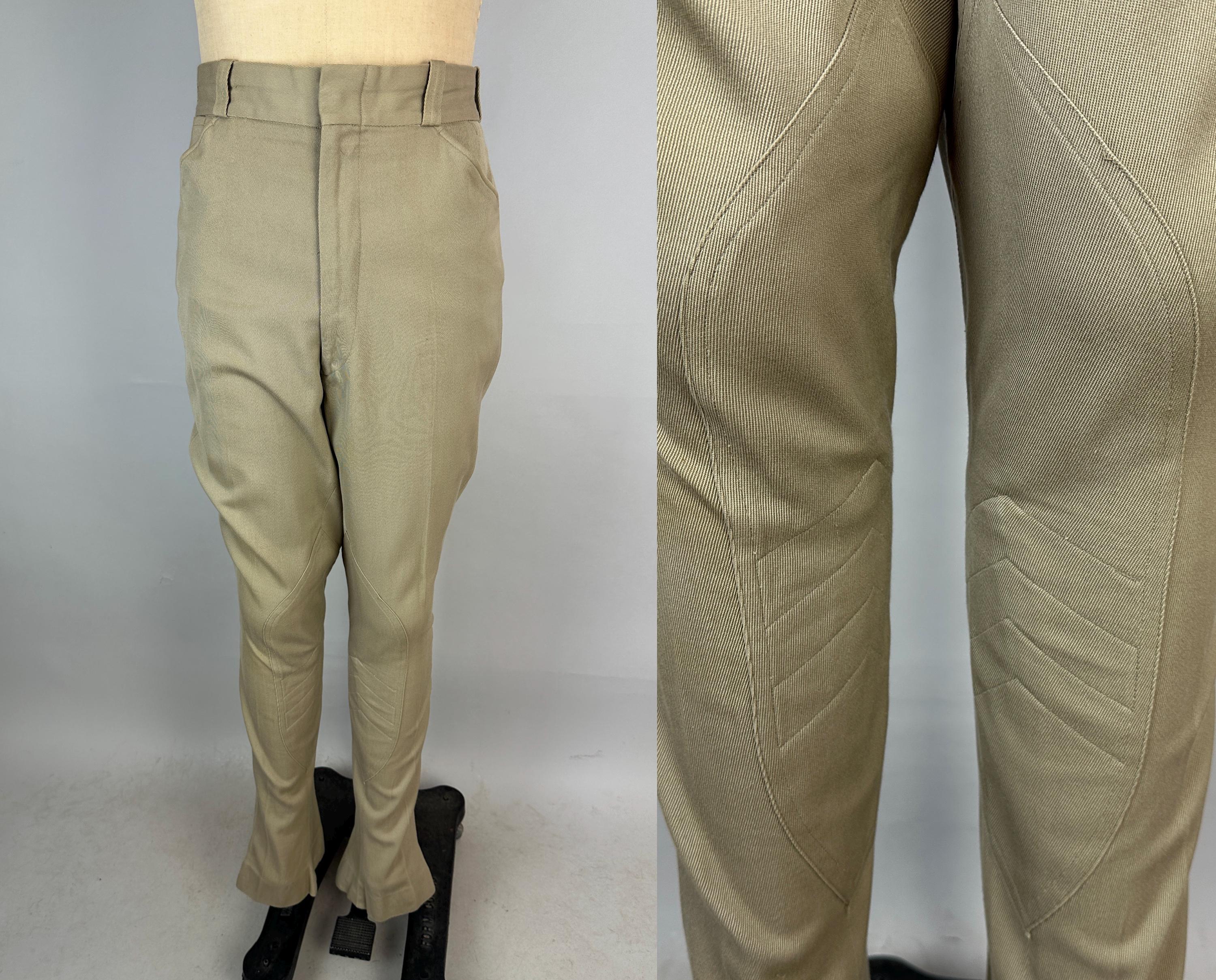 Vintage Whipcord Trousers - Etsy