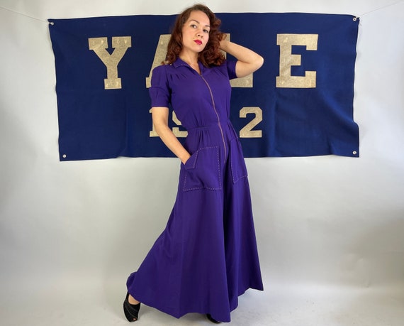 1930s Jump for Joy Jumpsuit! | Vintage 30s Royal … - image 7