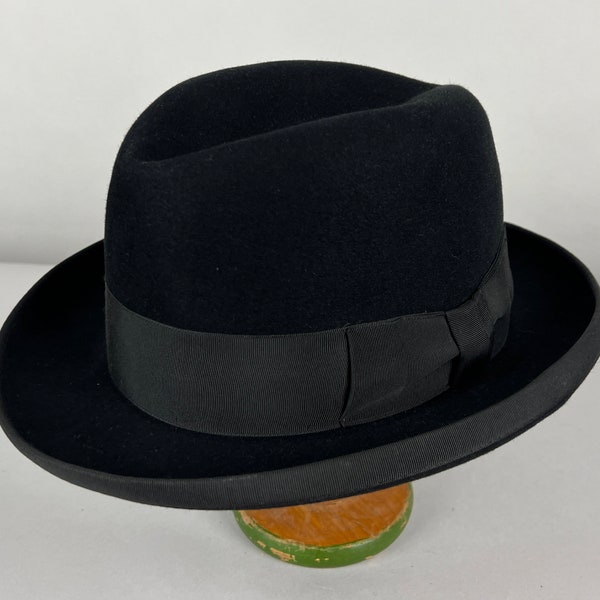 Homburg Hat - Etsy