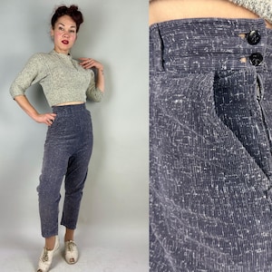 cigarette trousers side zip Side Zip Corduroy Pants