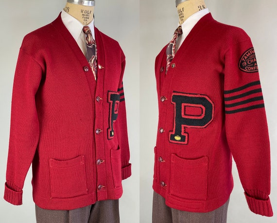 1940s Percival's Champion Cardigan | Vintage 40s … - image 3