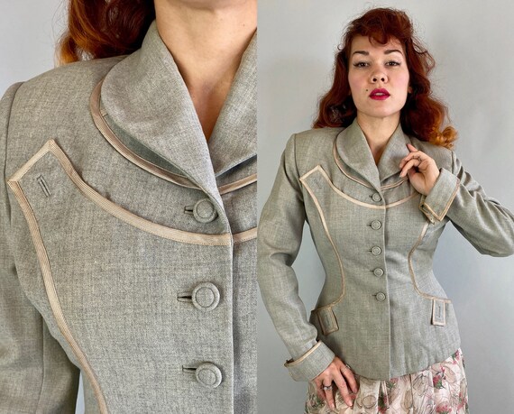 1940s Lucky in "Lilli Ann" Blazer | Vintage 40s He