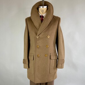 1940s 3rd in Command Coat Vintage 40s WWII Olive Green Officers Doeskin ...