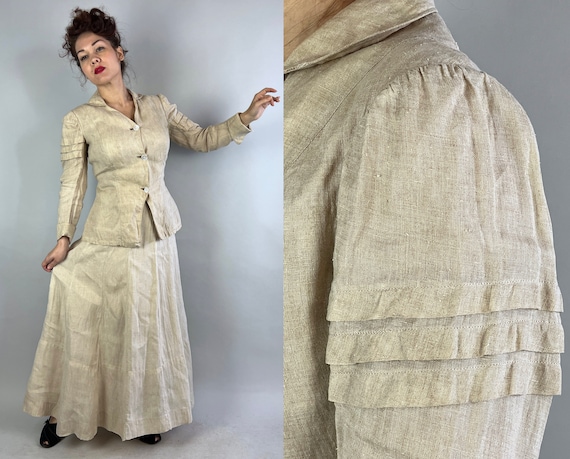 1900s Summer Saunter Suit Ensemble | Vintage Anti… - image 1