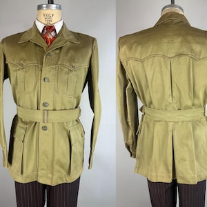 1930s Army Jacket - Etsy