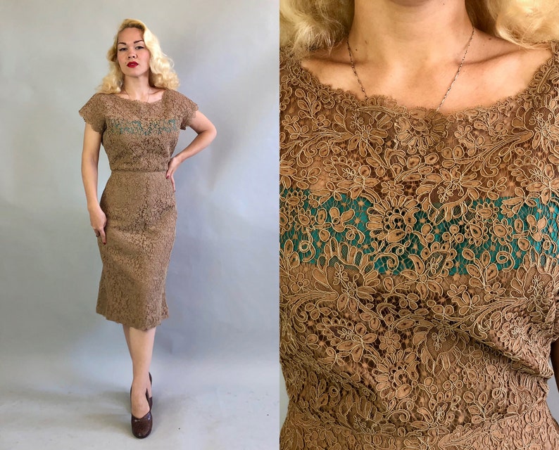 Chocolate Cocktail Party Dress