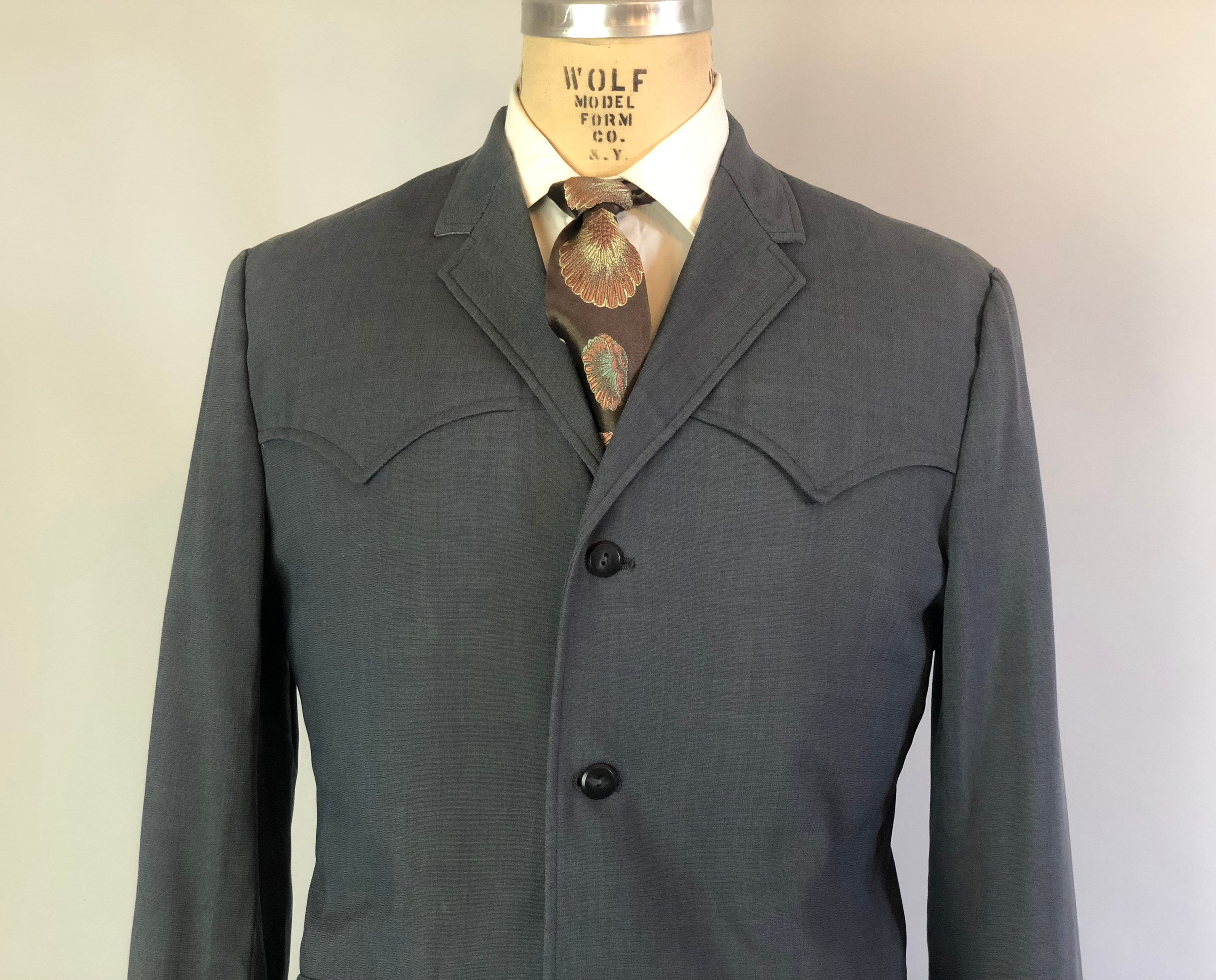 Vintage western shop blazer