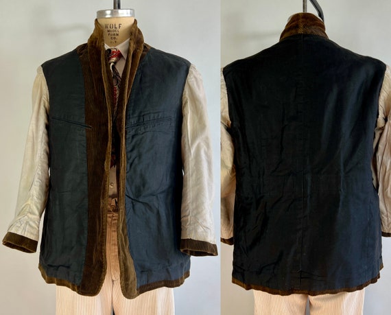 1930s Belted Back Jacket | Vintage 30s Honey Cara… - image 7