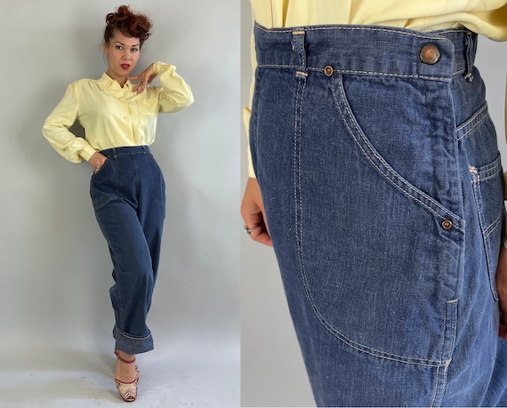 Blue Jeans Vintage 50s Classic Denim 
