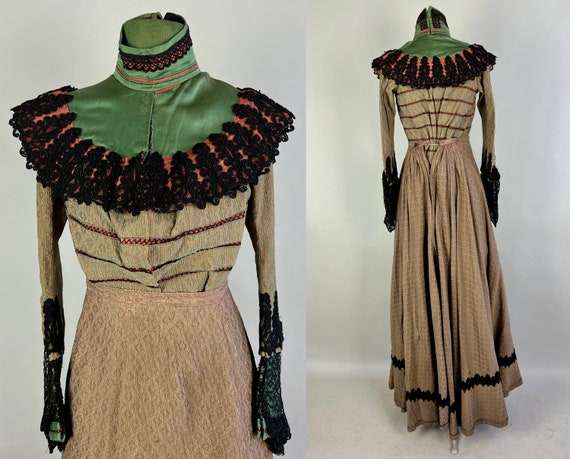 1800s Distinguished Delilah Dress Ensemble | Vict… - image 3