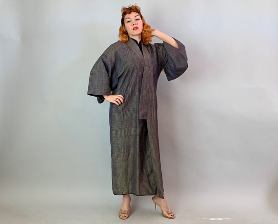 1950s Madame Butterfly Kimono | Vintage 50s Mid C… - image 5