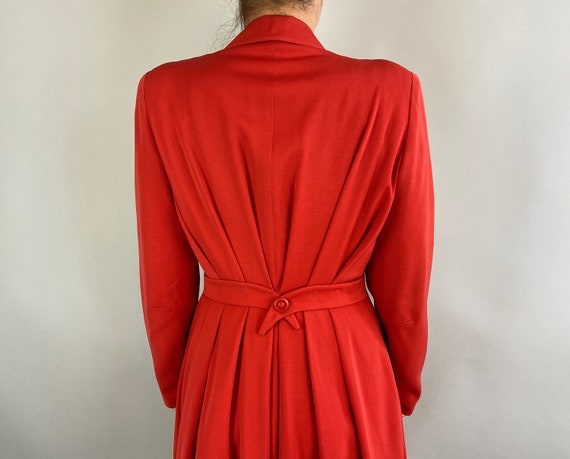 1940s Ravishing in Red Coat | Vintage 40s Candy A… - image 6