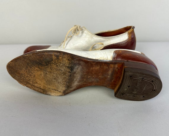 1930s Spectacular Spectator Shoes | Vintage 30s T… - image 9