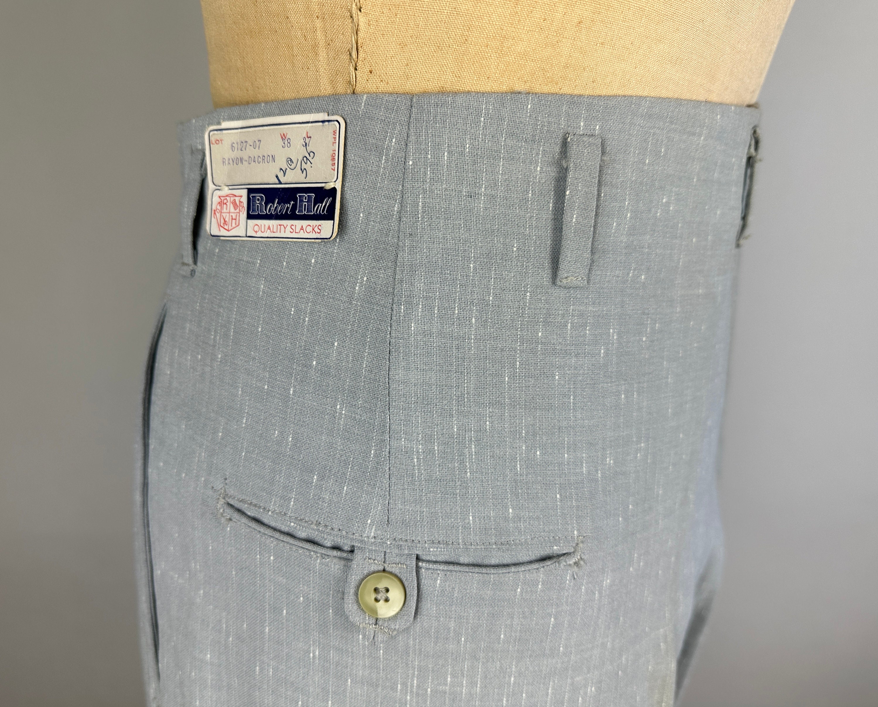 1950s Leading Man Trousers | Vintage 50s NWT Deadstock 1950s Leading Man Trousers | Vintage 50s NWT Deadstock