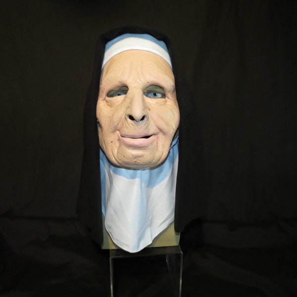 The Town Nun Mask Etsy