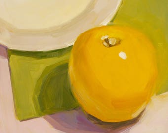 The Opal Experiment- Original Oil Painting on 6x6 inch Ampersand Gessobord
