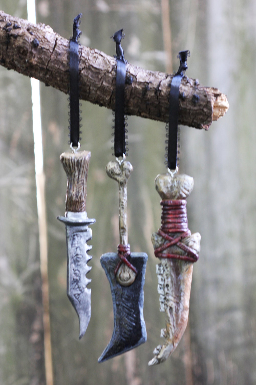 Supernatural Ornament SET Demon Knife First Blade Purgatory Etsy