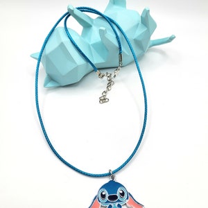 Disney's "Stitch and Angel" Children / Tween / Adult Necklace - cotton cord image 5