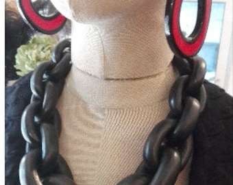 Vine black ebony necklace by Gerda Lynggaard - MONIES - Denmark