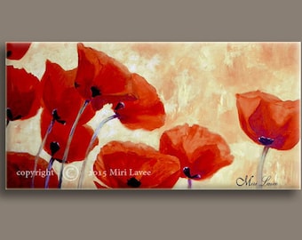 Pintura de arte de flores, pintura grande, pintura a óleo de flores, pintura original, pintura de arte, pintura de natureza, arte de parede de flores, decoração de flores