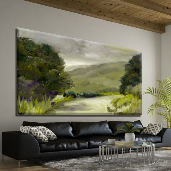 Extra Large Wall Art Landscape Etsy