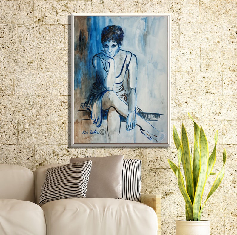 Woman Wall Art Woman Art Extra Large Wall Art Figure Art - Etsy