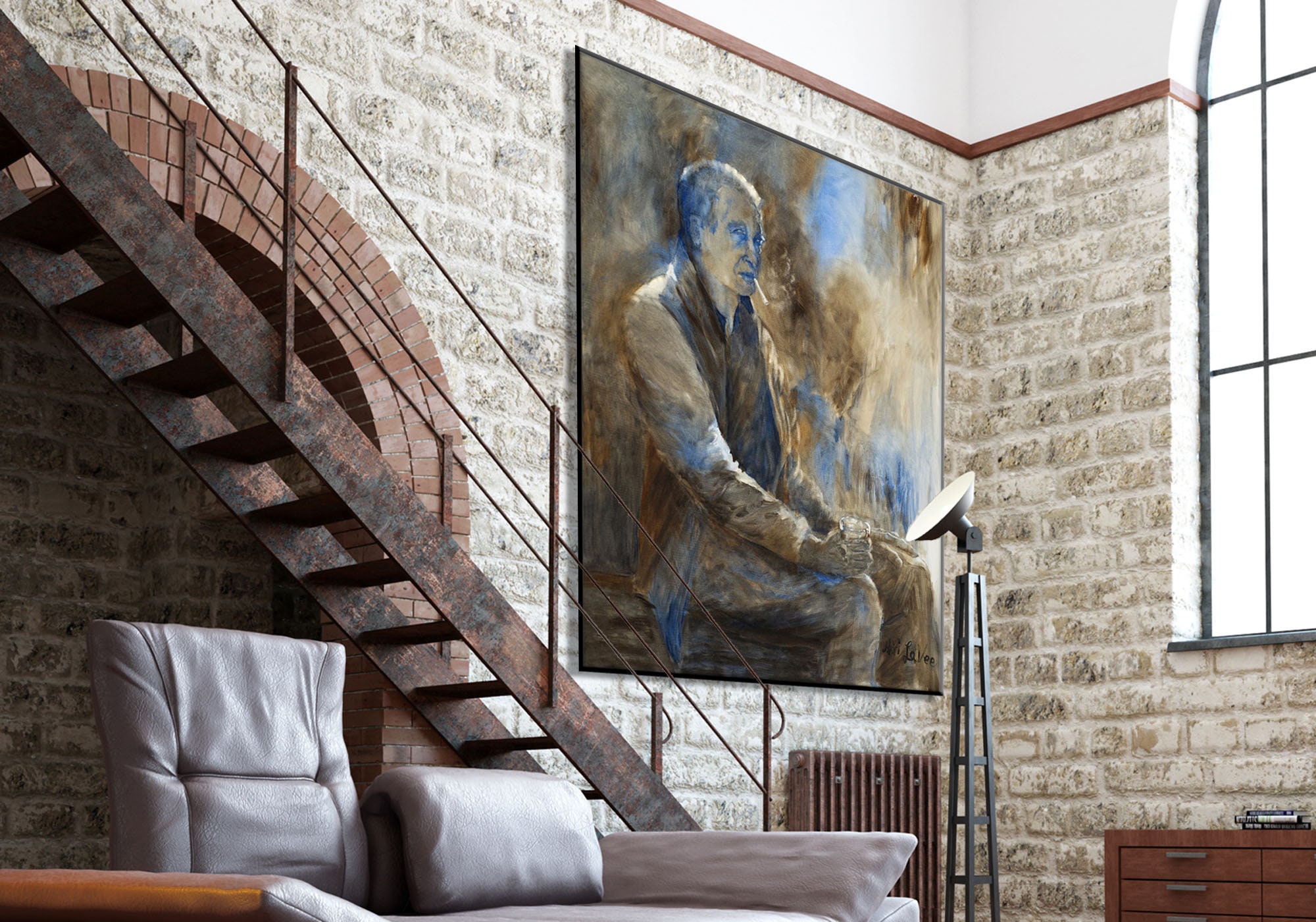 Mens Decor Man Wall Art Man Home Decor Large Wall Art Etsy