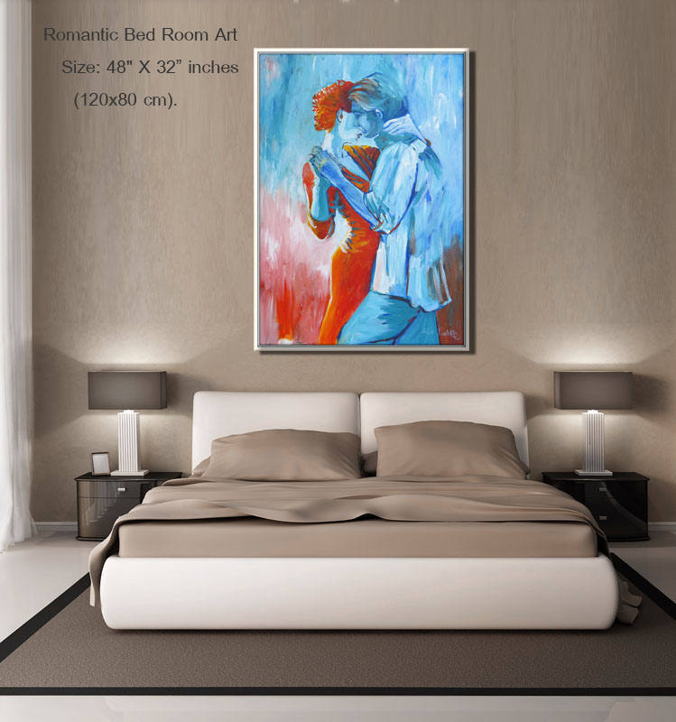 Contemporary Art Bedroom Wall Art Figure Art Art Prints Etsy