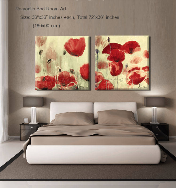 Set of 2 Prints Landscape Wall Art Set Abstract Landscape | Etsy
