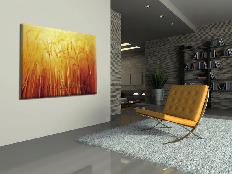 Large Wall Art Oil Painting Paintings on Canvas Original Etsy