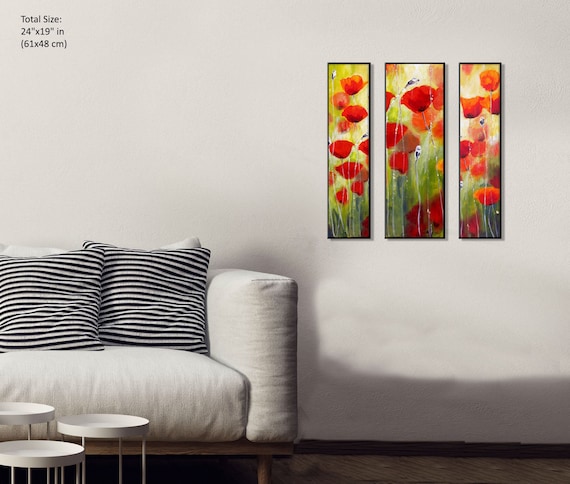 How to Paint Multi Canvas Wall Art Set Like a Pro