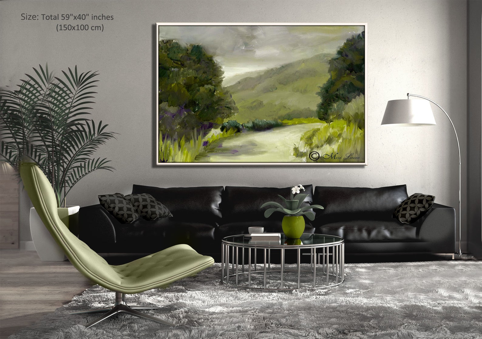 Extra Large Landsacpe Wall Art, Canvas Wall Art for Living Room, Big