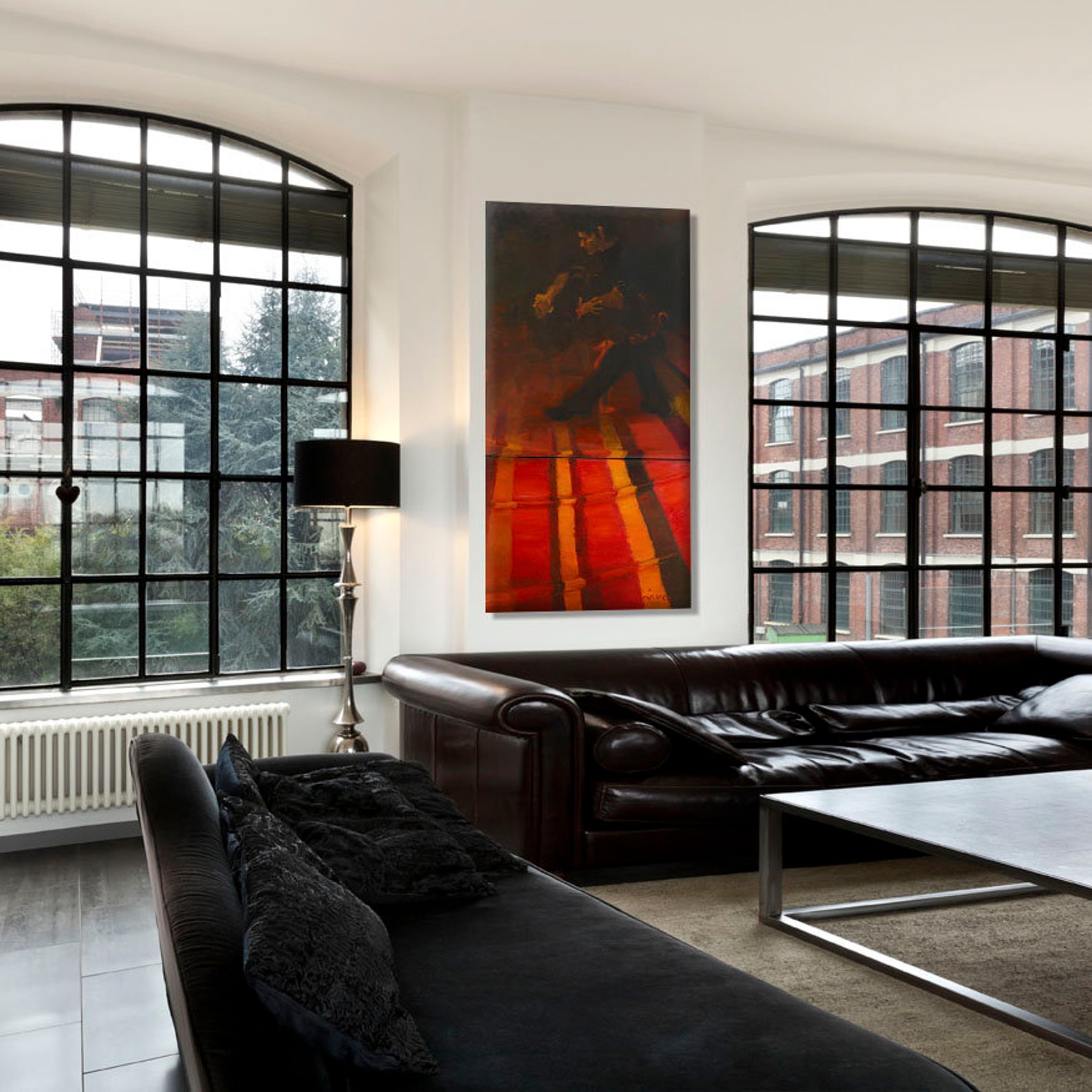 Original Painting Large Living Room Painting on Canvas Etsy