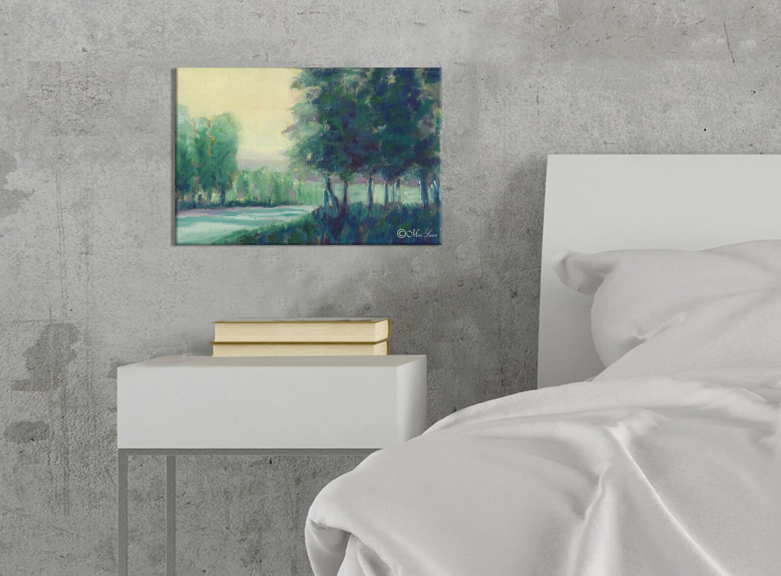Landscape Art Bedroom Wall Art Nature Wall Art Sunrise Wall Etsy