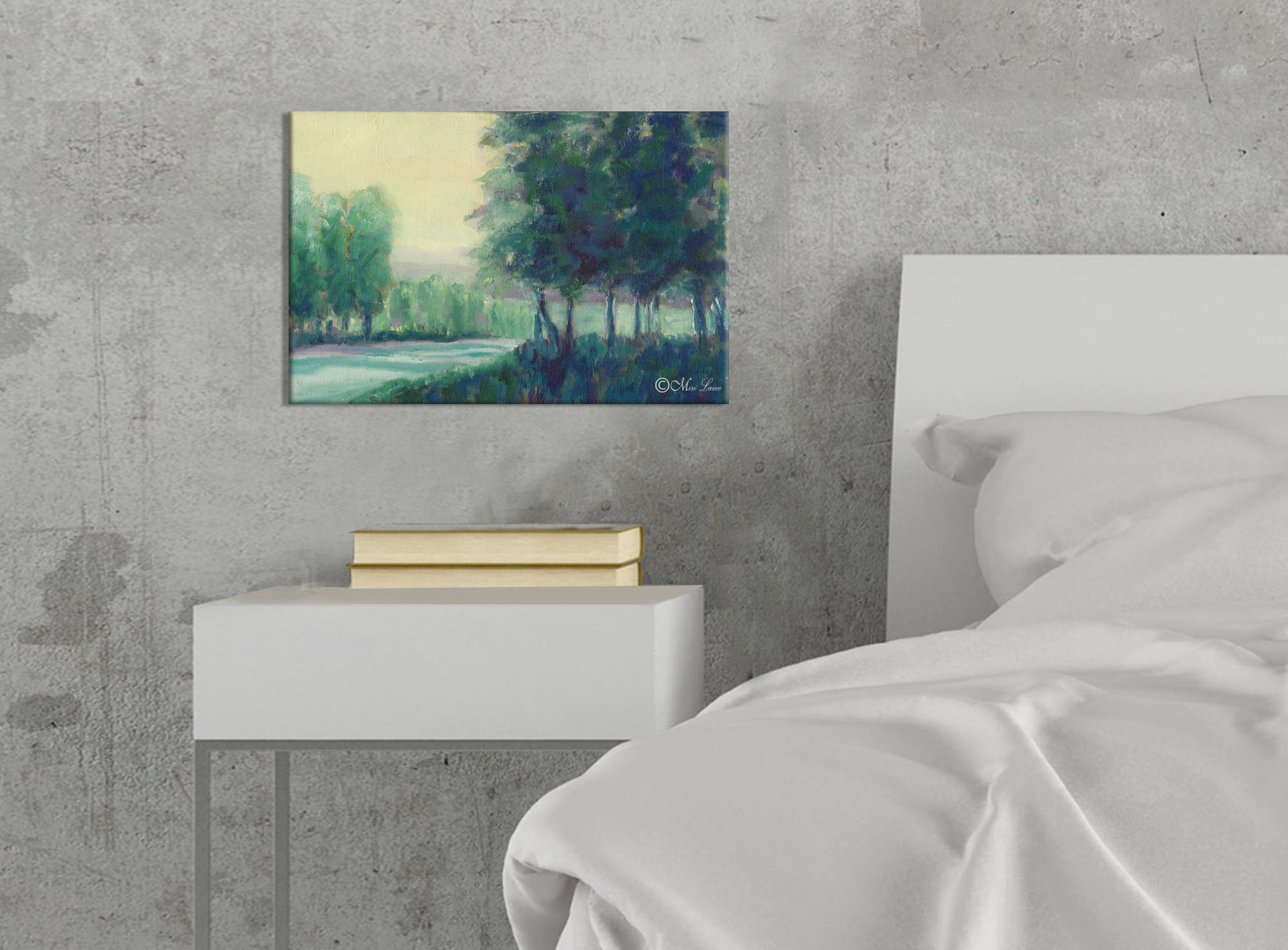 Landscape Art Bedroom Wall Art Nature Wall Art Sunrise Wall - Etsy
