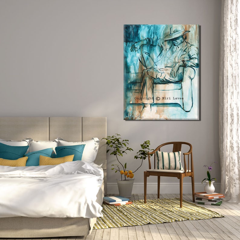 Man Wall Art Man Home Decor Best Selling Art Best Selling Etsy