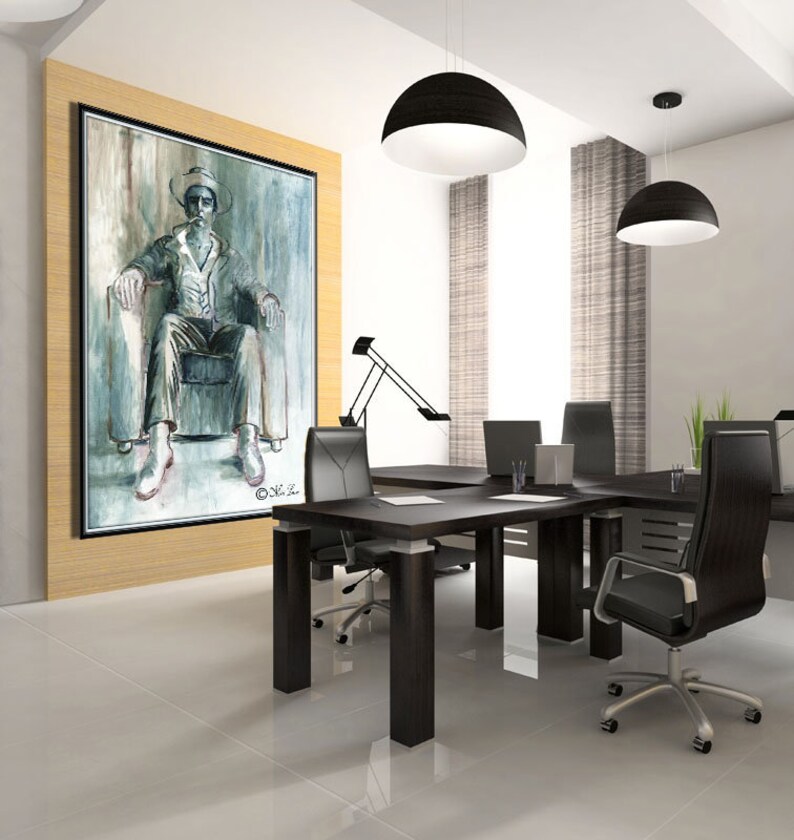 Art Print Large Wall Art Figure Art Manly Extra Large Wall Etsy