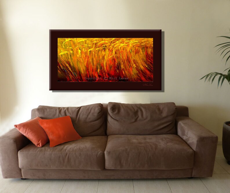 Nature Painting Living Room Painting Art Painting Etsy